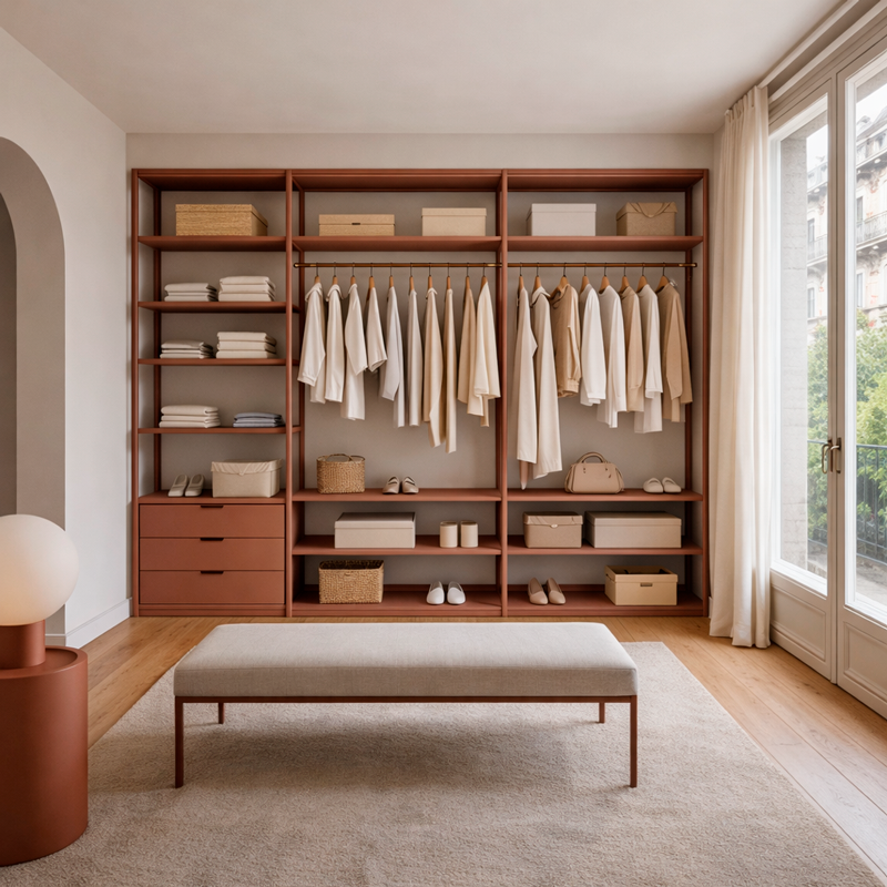 vestidores con puertas